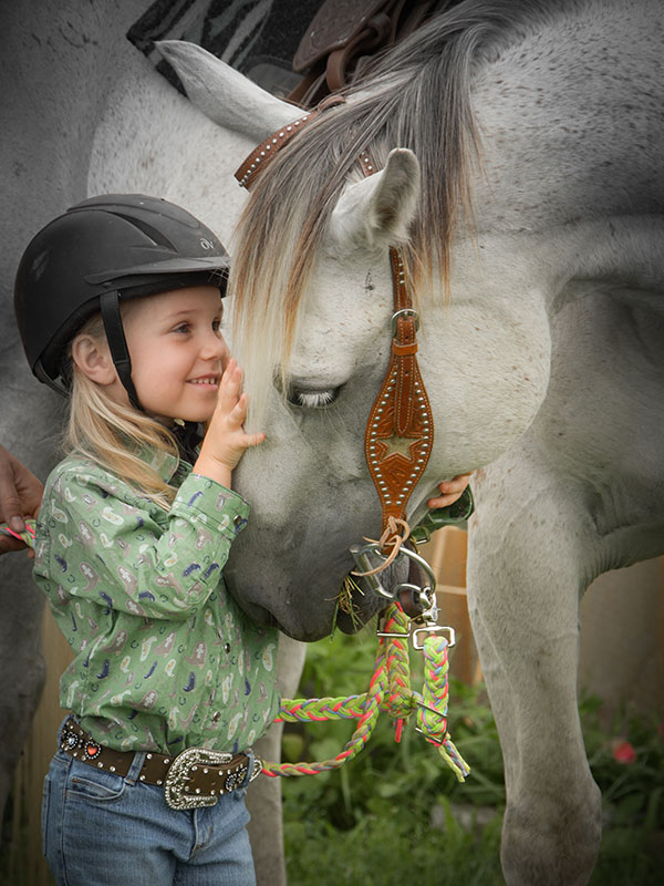 Western Riding Lessons at Nation Valley Ranch in Chesterville, Ontario